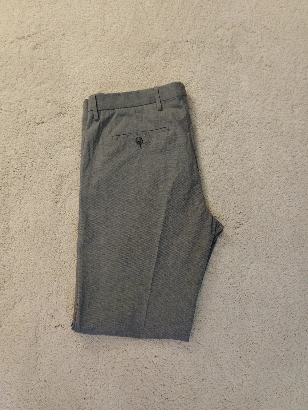 Zachary Prell Grey Men's Dress Pants - Slim Tailored Trousers
